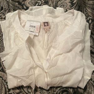 Angie Klein ruffle top